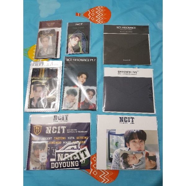 NCT NCT127 Doyoung Mechandise photocard set (AR ticket resonance, smtown live smcu express @kwangya,