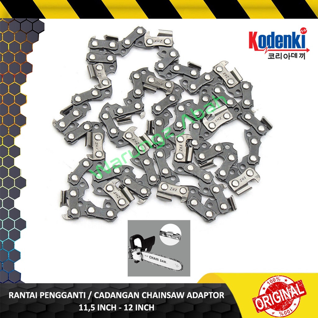 MATA RANTAI PISAU PENGGANTI CADANGAN UNTUK ADAPTOR KONVERTER GERINDA GRINDA GURINDA CHAINSAW MESIN G