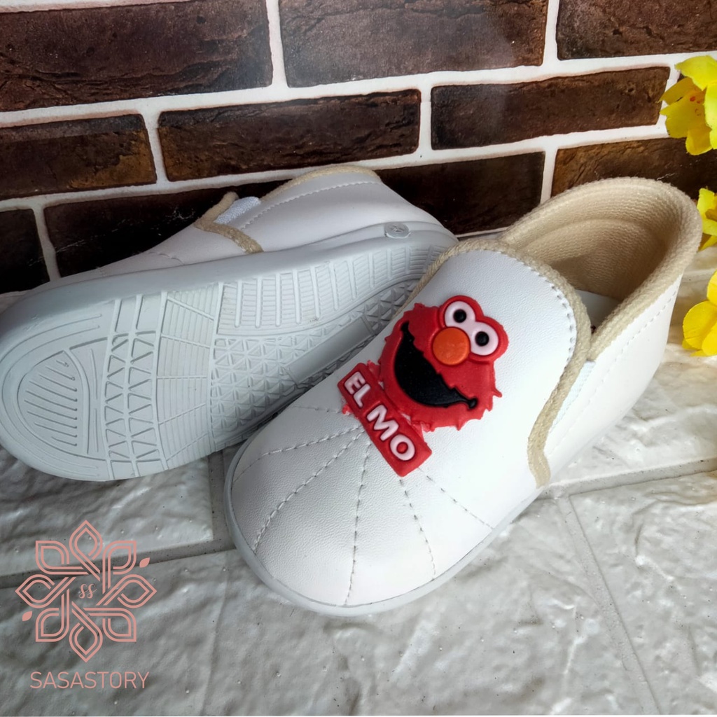 SEPATU ANAK SNEAKER ELMO BUNYI UNTUK USIA 1 2 TAHUN CA43