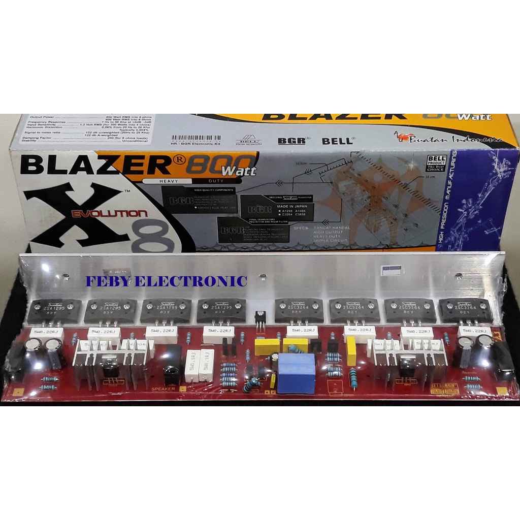 POWER BLAZER X8 + TRANSISTOR