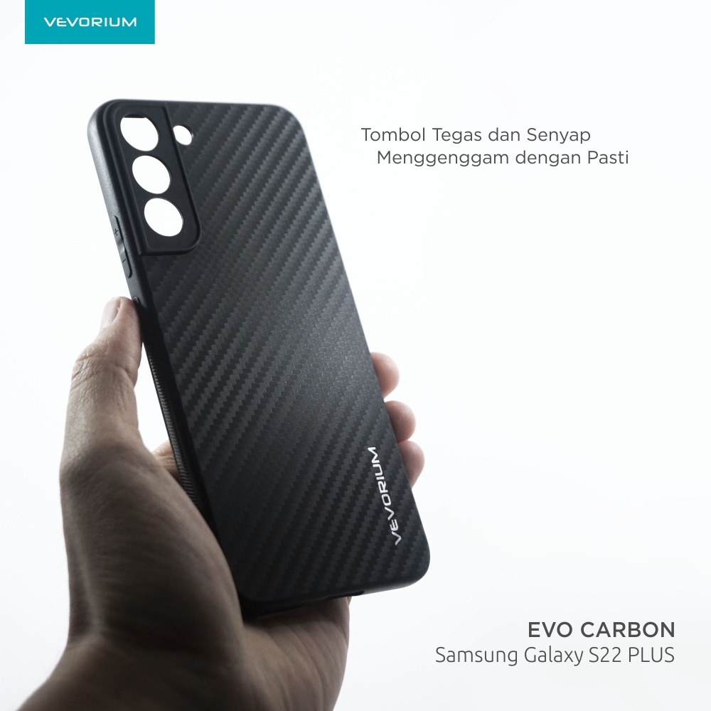 VEVORIUM EVO CARBON Samsung S22 ULTRA S22+ PLUS S22 Soft cas