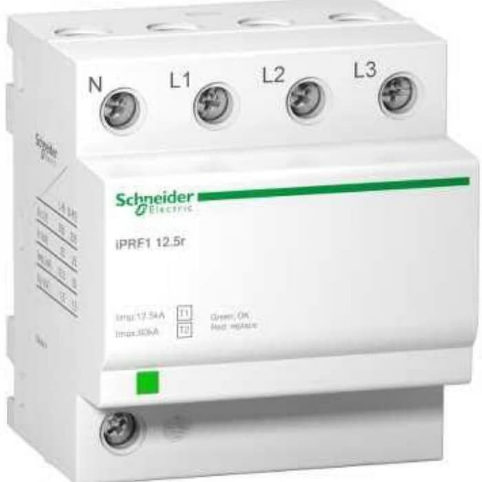 Jual SCHNEIDER SURGE ARRESTER TIPE 1+2 3P+N PRF1 12,5R A9L16634 ...
