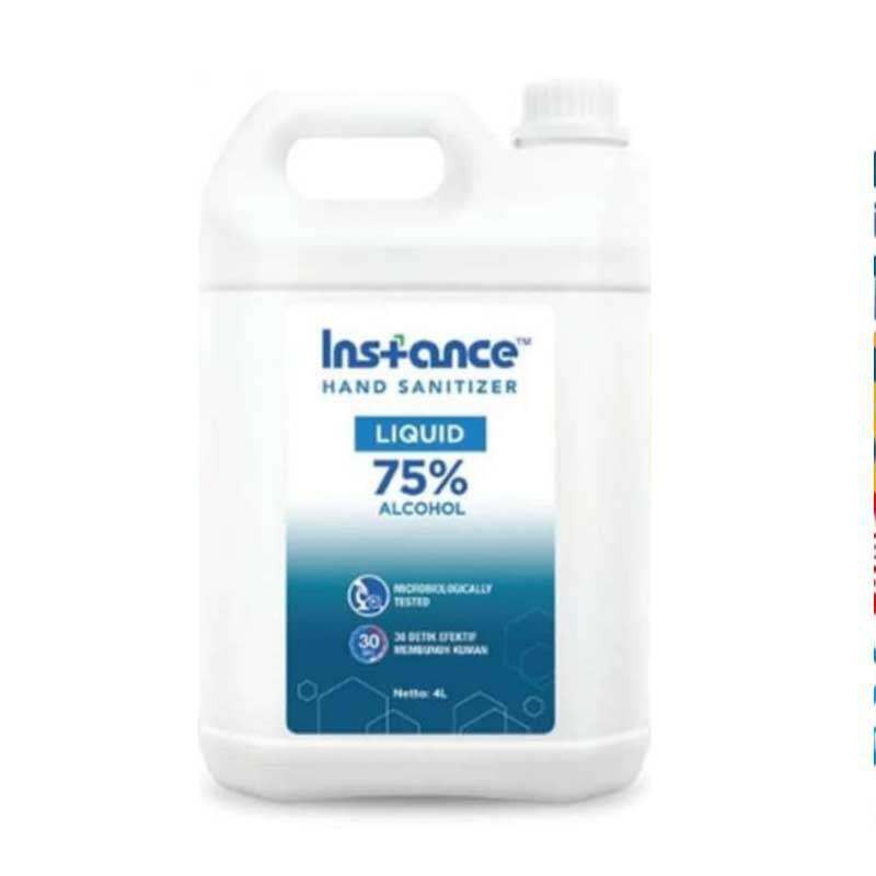 Instance Hand Sanitizer Gel/ Liquid 4 liter galon