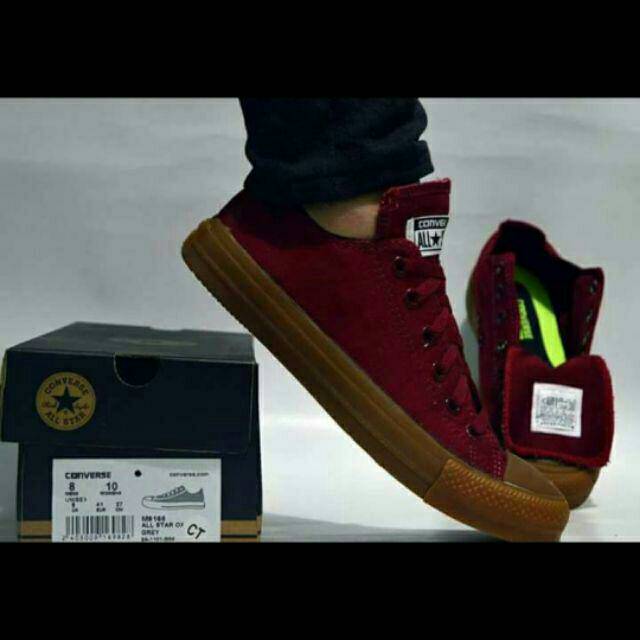 Sepatu Converse Gem Grade Ori Kanvas Warna Beragam