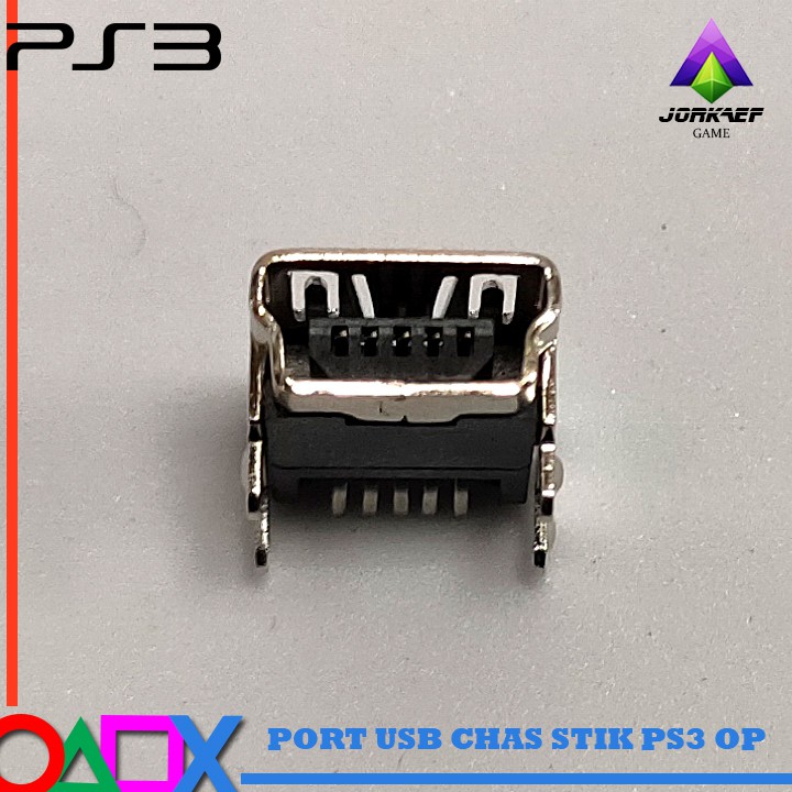 SOCKET USB TEGAK STIK PS3 ORI MESIN / SOCKET USB KOMBINASI STICK DS 3 / SOKET USB TIDUR PS 3