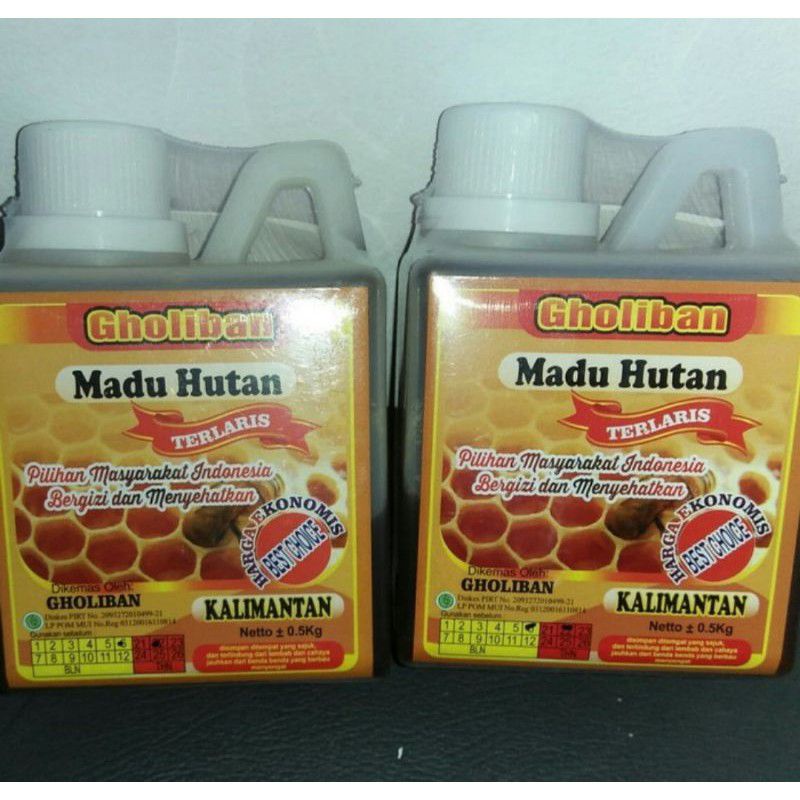 Madu ASLI GHOLIBAN - Stiker Hologram resmi