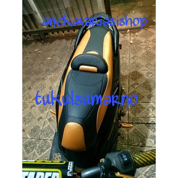 kulit jok custom all BEAT / cover Jok custom all BEAT / aksesoris motor