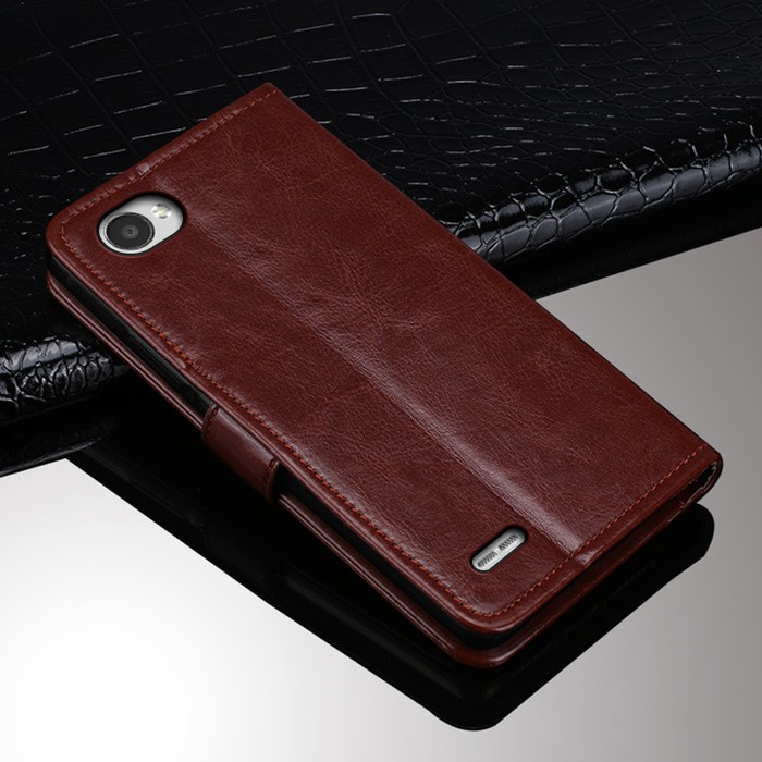 LEATHER FLIP COVER WALLET LG G4 G5 G6 Q6 Plus SE Dual case hp dompet      / Case HP / Casing HP /