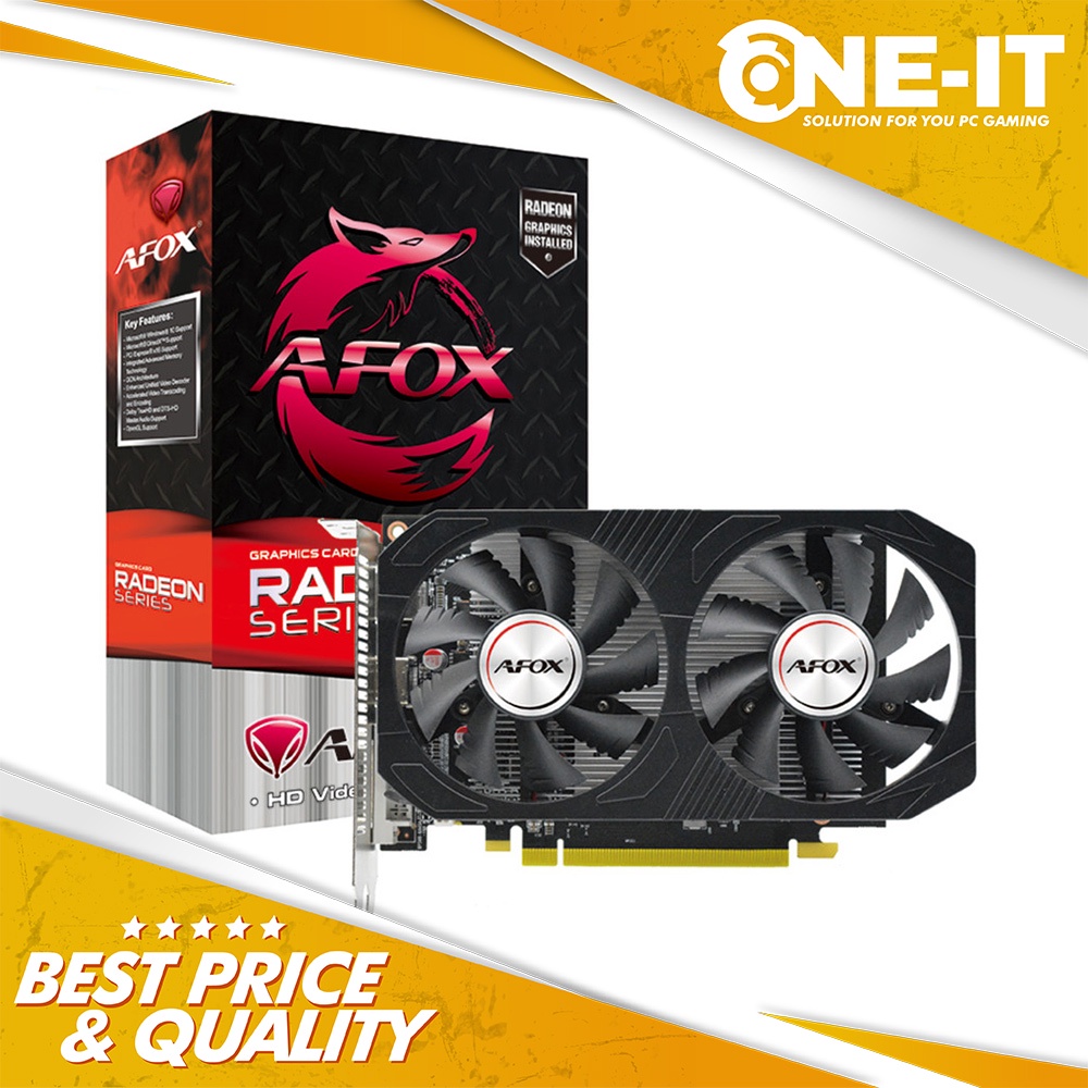 VGA AFOX Radeon RX 550 4GB GDDR5 RX550