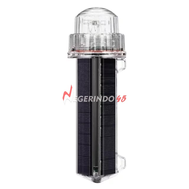 Solar Led Torpedo Light Lampu Klip Panel Surya Lampu Menara 1800ma