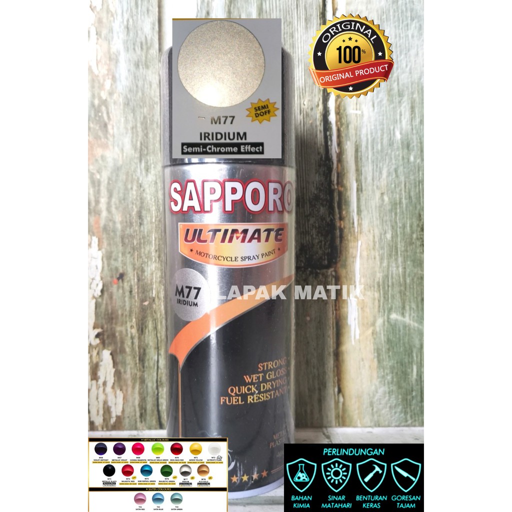 Pilok Sapporo Ultimate IRIDIUM M77 400ML