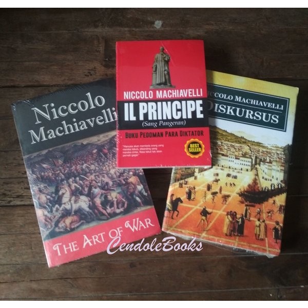 

FLASH SALE!!! PAKET BUKU NICCOLO MACHIAVELLI IL PRINCIPE - THE ART OF WAR - TERLARIS