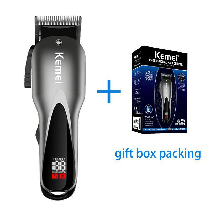 Kemei Alat Cukur Elektrik Hair Trimmer Shaver Rechargeable Battery