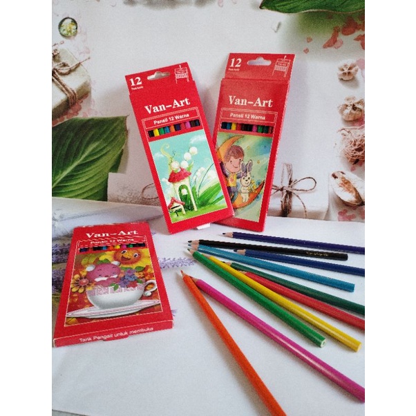 

pensil warna/alat mewarnai/12colour
