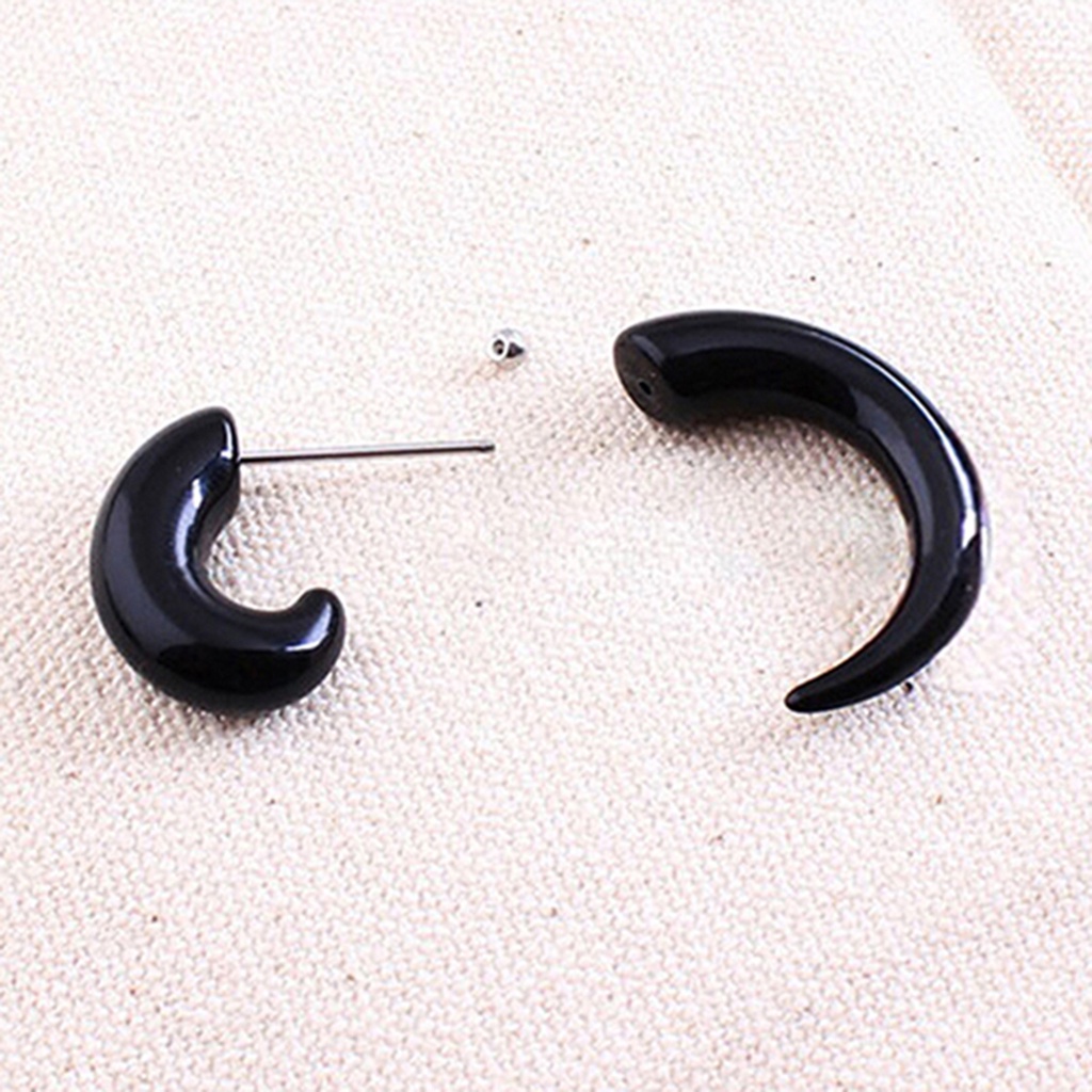 [Jianxin] Fashion Earring Stunning Punk Rock Style Unisex Snail Pattern Ear Nail for Salon