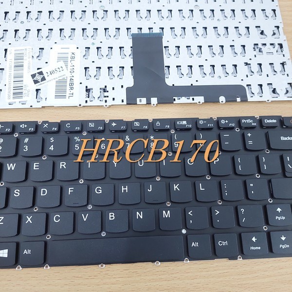 Keyboard Lenovo Ideapad 110 110-14AST 110-14IBR Power On Keyboard -HRCB