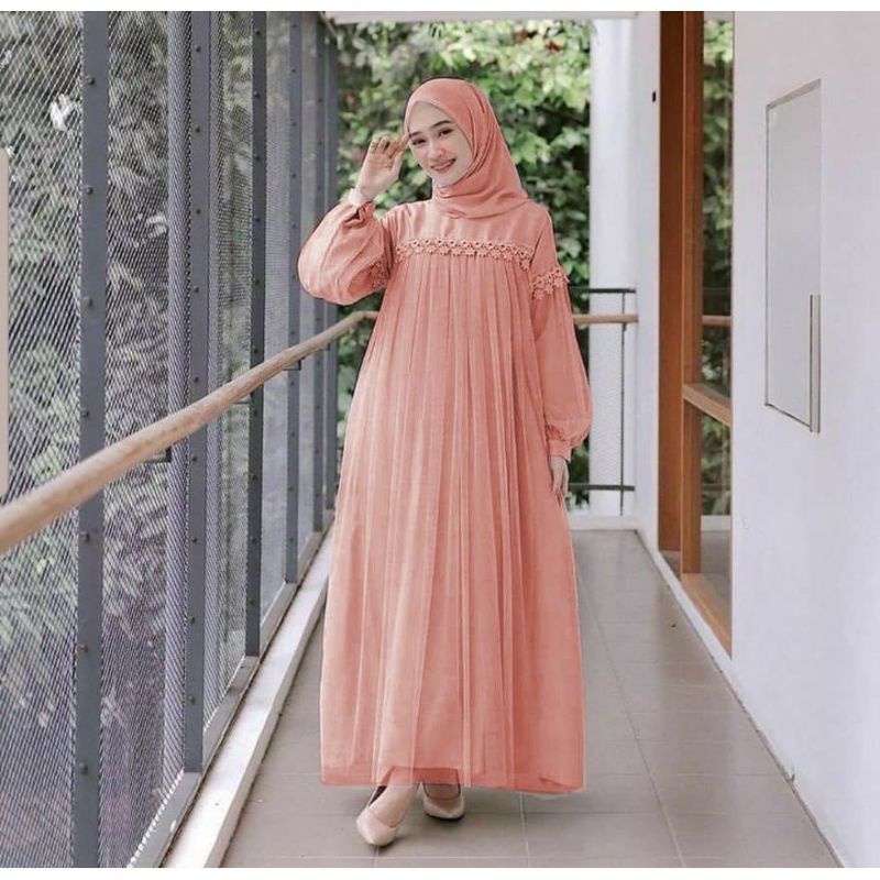 XOS - MAXI NURAINI / Couple Nuraini Ukuran M, L, XL, &amp; XXL