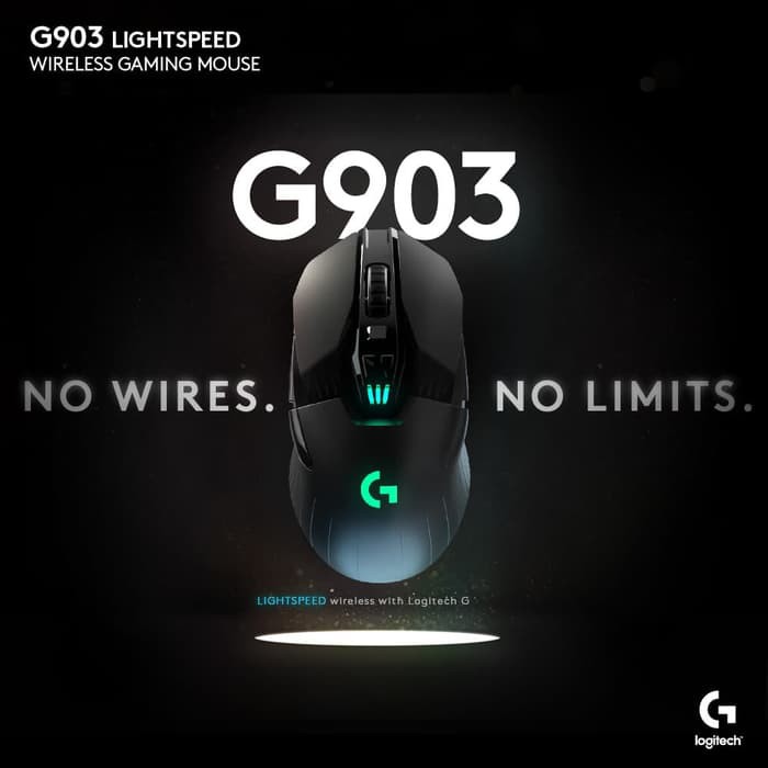 Logitech G903 HERO Lightspeed Wireless Gaming Mouse