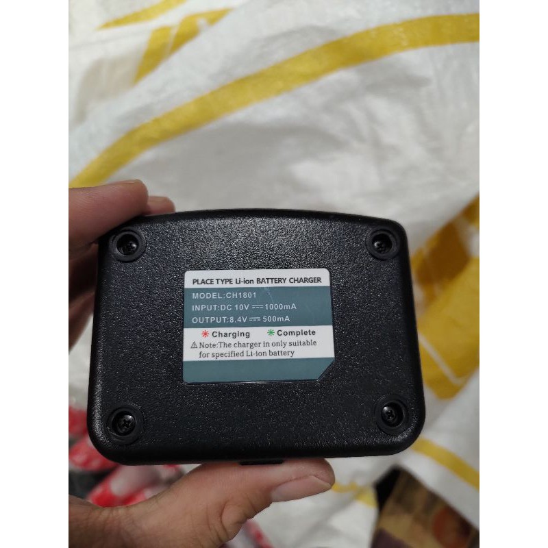 desktop dudukan dan kepala charger ht scom uv10r pro