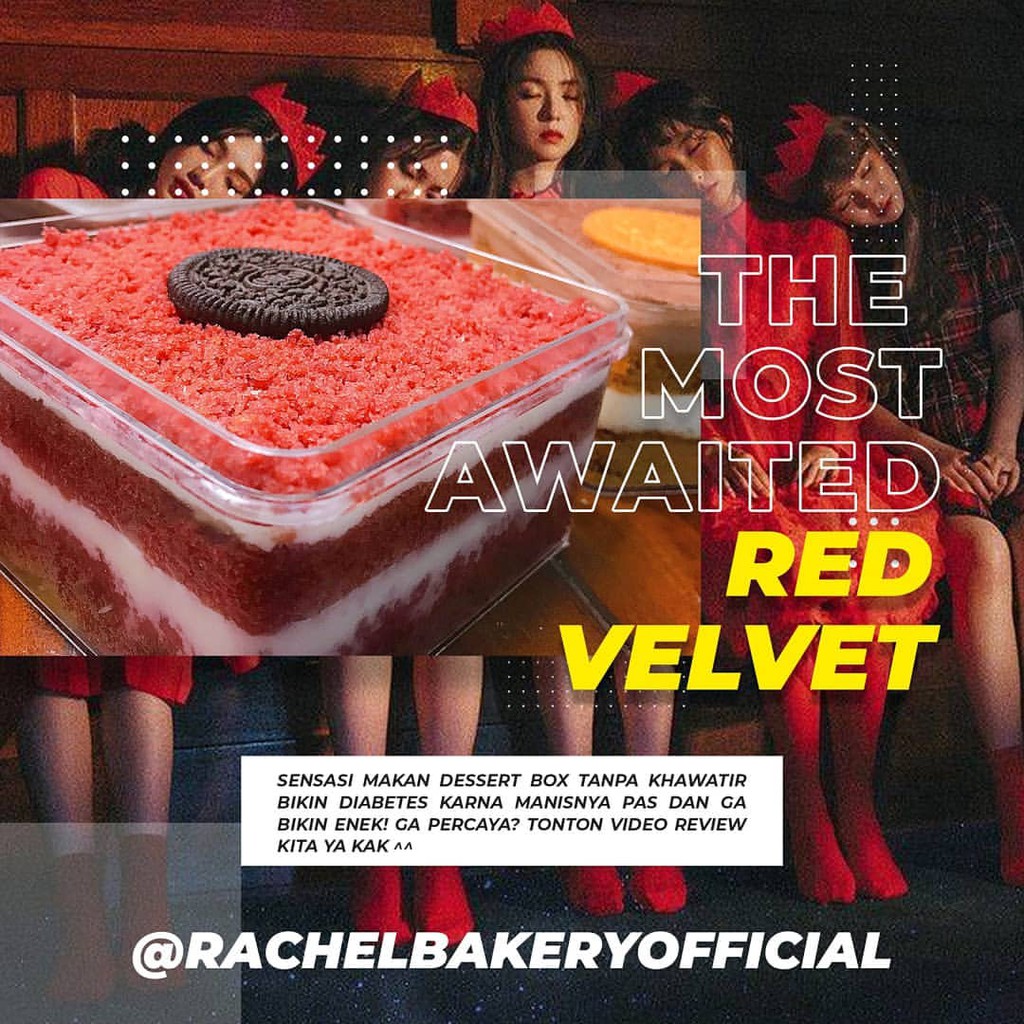 

[ SURABAYA ] BITTERSWEET DESSERT BOX RED VELVET CAKE GA ENEG DAN TIDAK KEMANISAN BUKTIKAN SENDIRI!!