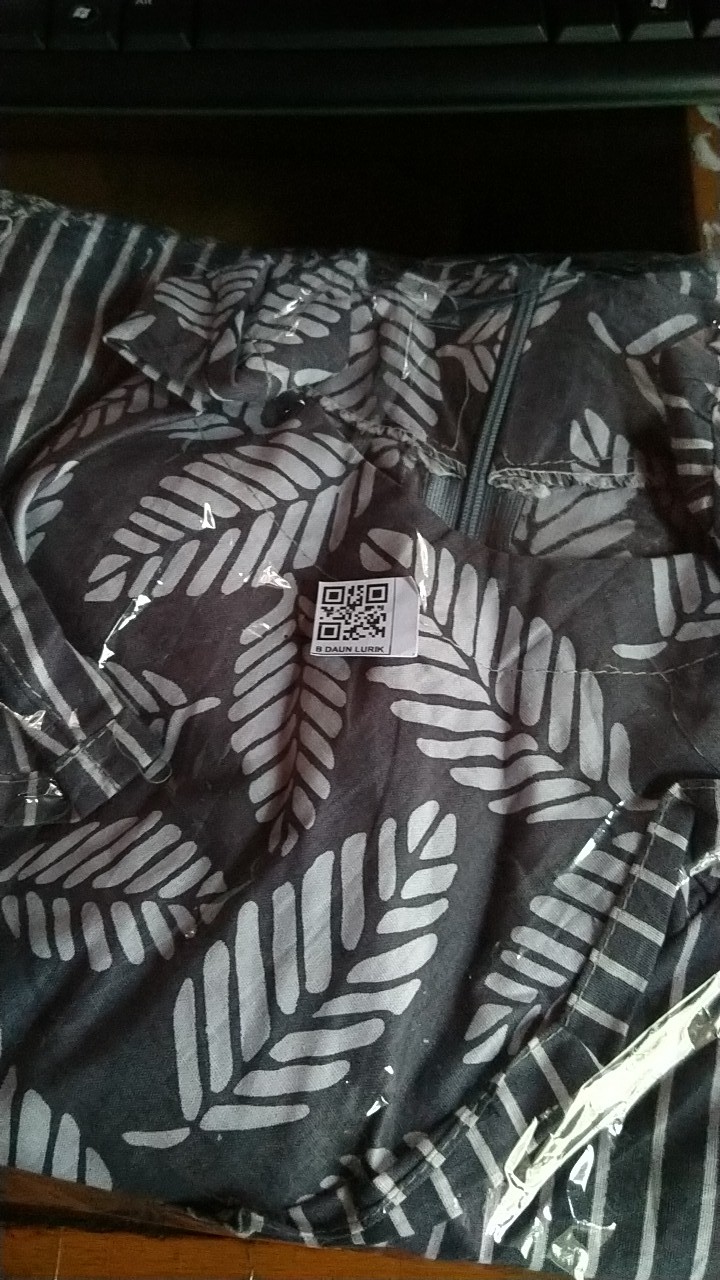 Batik Kahuripan Blus Batik Daun Garis/atasan Batik Wanita/batik Kerja Batik Kantor