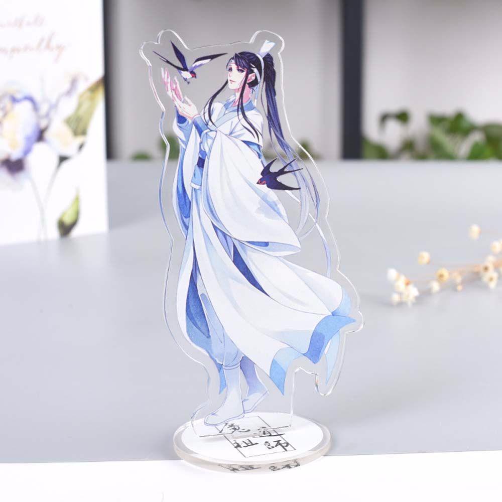 LANFY Fans Gift Mo Dao Zu Shi Cartoon Anime Figure Model Toys Acrylic Stand Figure Grandmaster of Demonic Decoration Toys Jin Ling Action Figure Fashion Desktop Standing Card Figure Model Plate