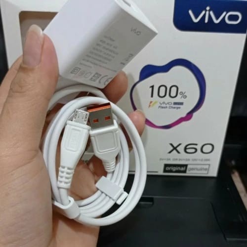 Casan Henphone Travel Charger VIVO X60 Fastcharging Charger Pengisi Batrai Hp