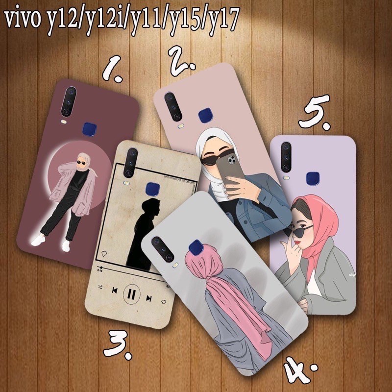 #911 Vivo Y11,Y12,Y12i,Y15,Y17 (Typelainviachat) hijab cute maxcase #1-09