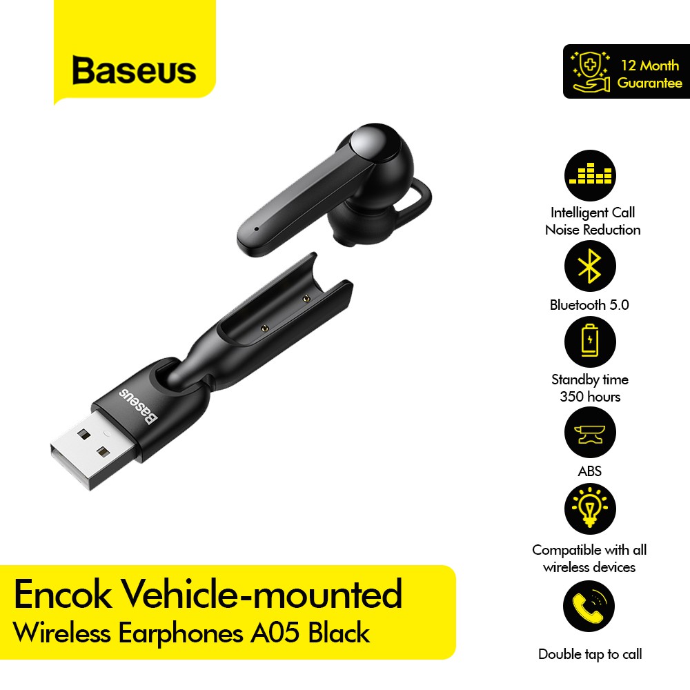 BASEUS Encok Vehicle-mounted Wireless Earphones A05 - nga05