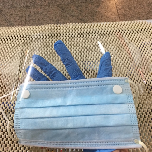 Masker Ear Loop Visor Shield Merk Alpha Protech