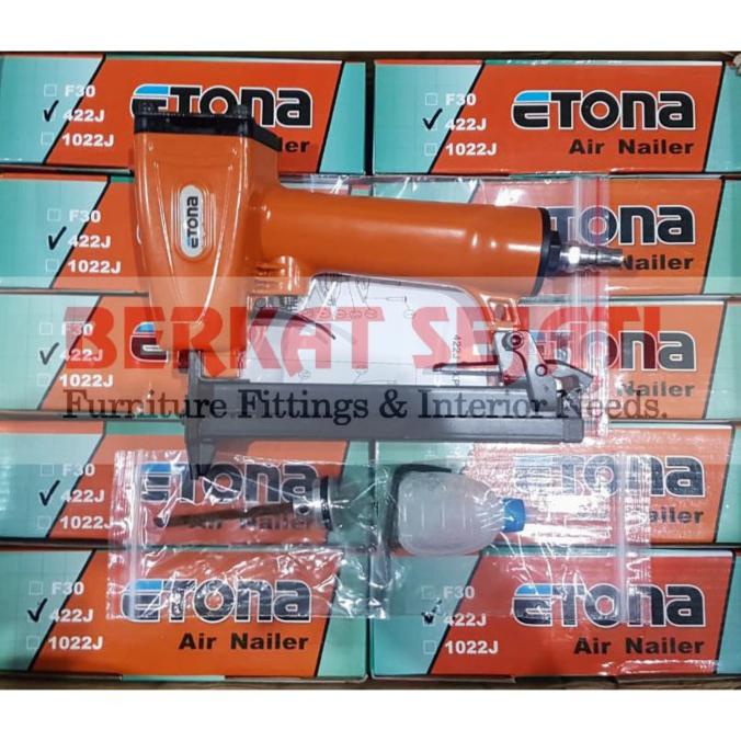 

Jual Mesin Staples Tembak Angin Kompresor Air Nailer Gun 422J 422 J Etona