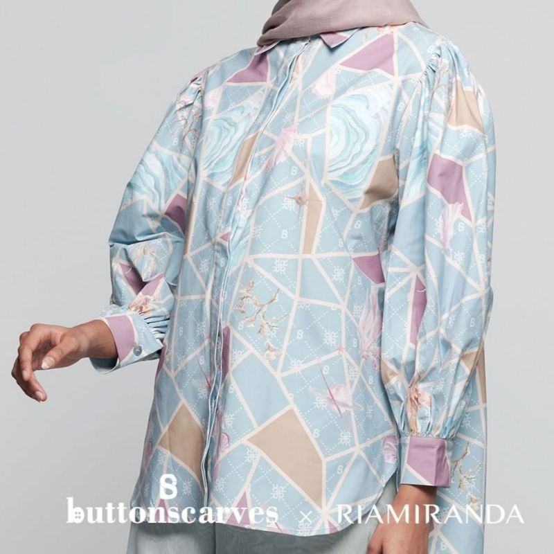 NEW Buttonscarves Xanadu Astera Top Jade size S #xanadu #riamirandaxbuttonscarves