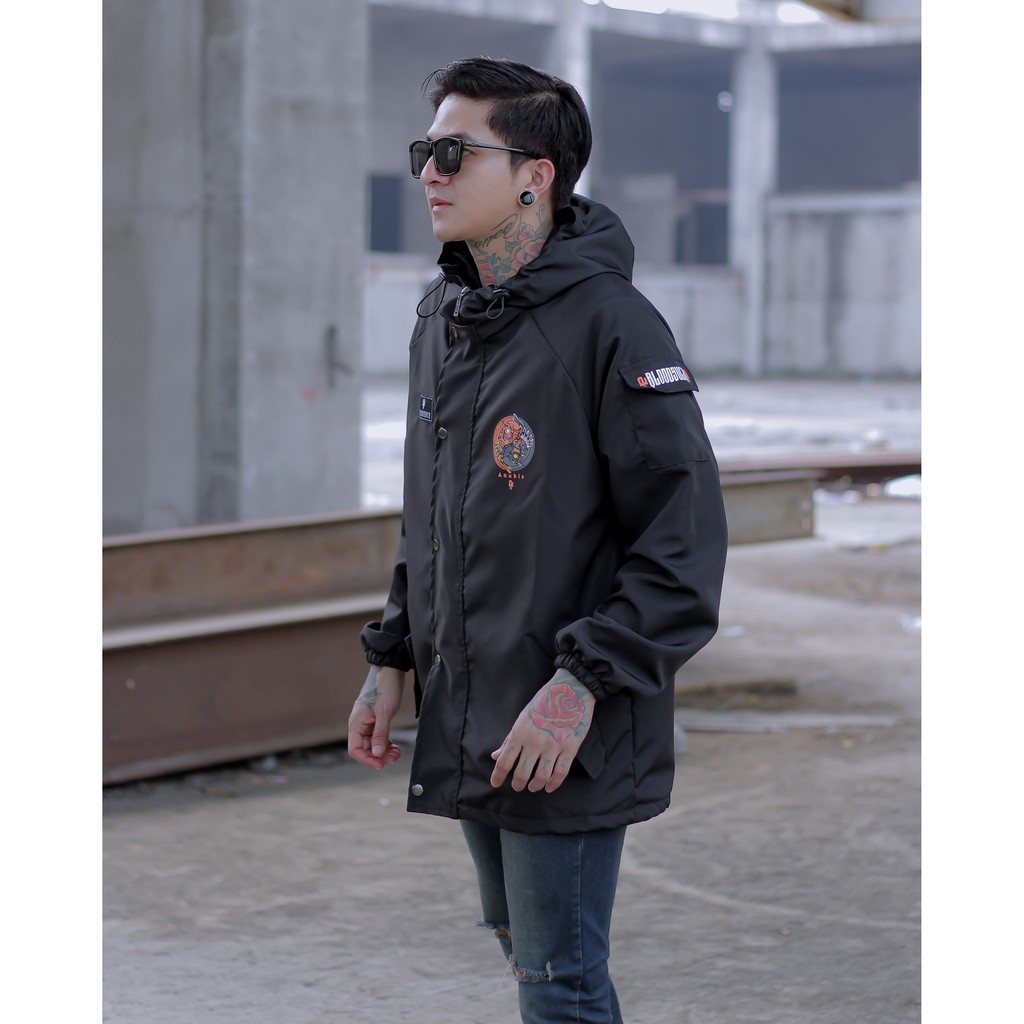 SALVIOHEXIA Jaket Casual Jaket Parasut Pria Bloodsuck Premium Jaket Parka Jaket Distro