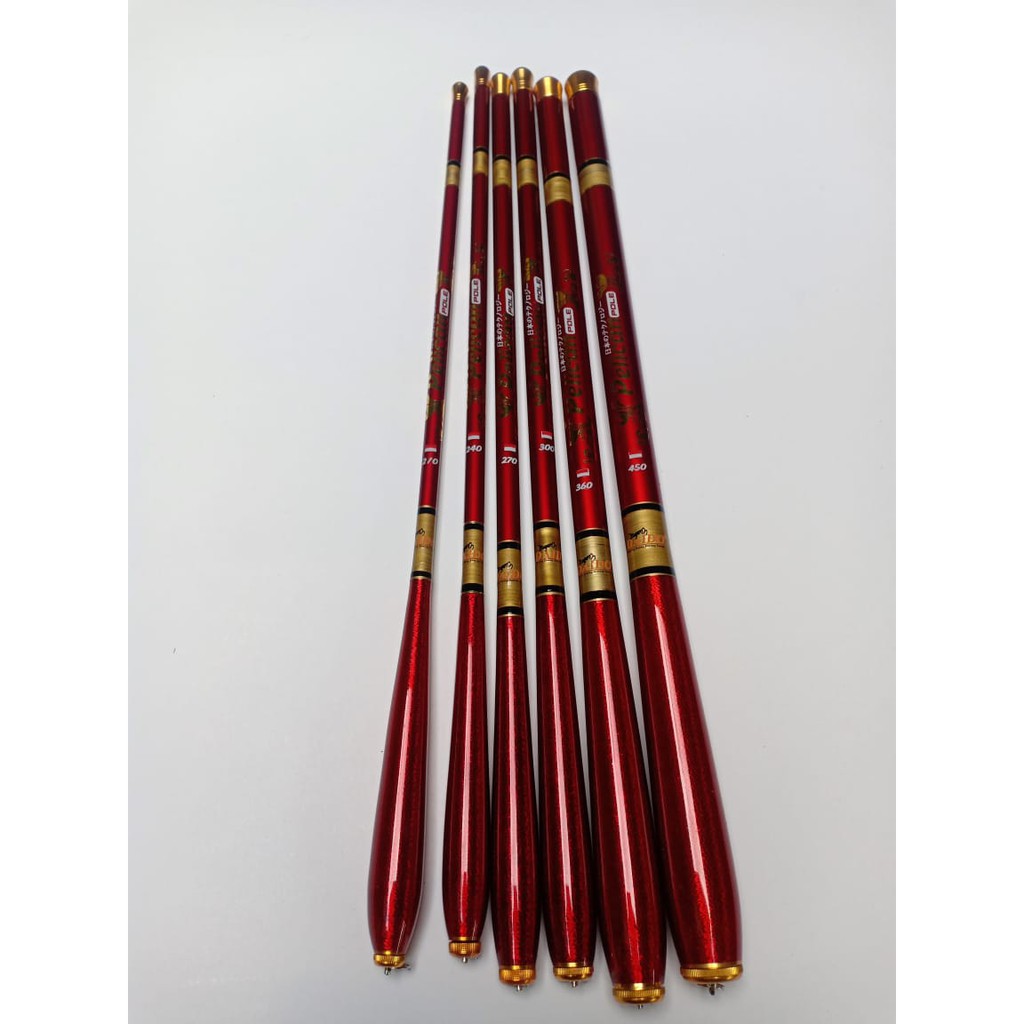 Joran Pancing Tegek Daido Pelican 210 240 270 300 360 450 Bahan Carbon