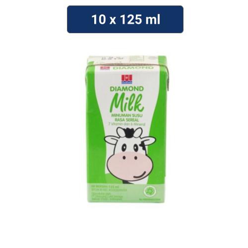 

Diamond Milk UHT Rasa Cereal 10 x 125 mL