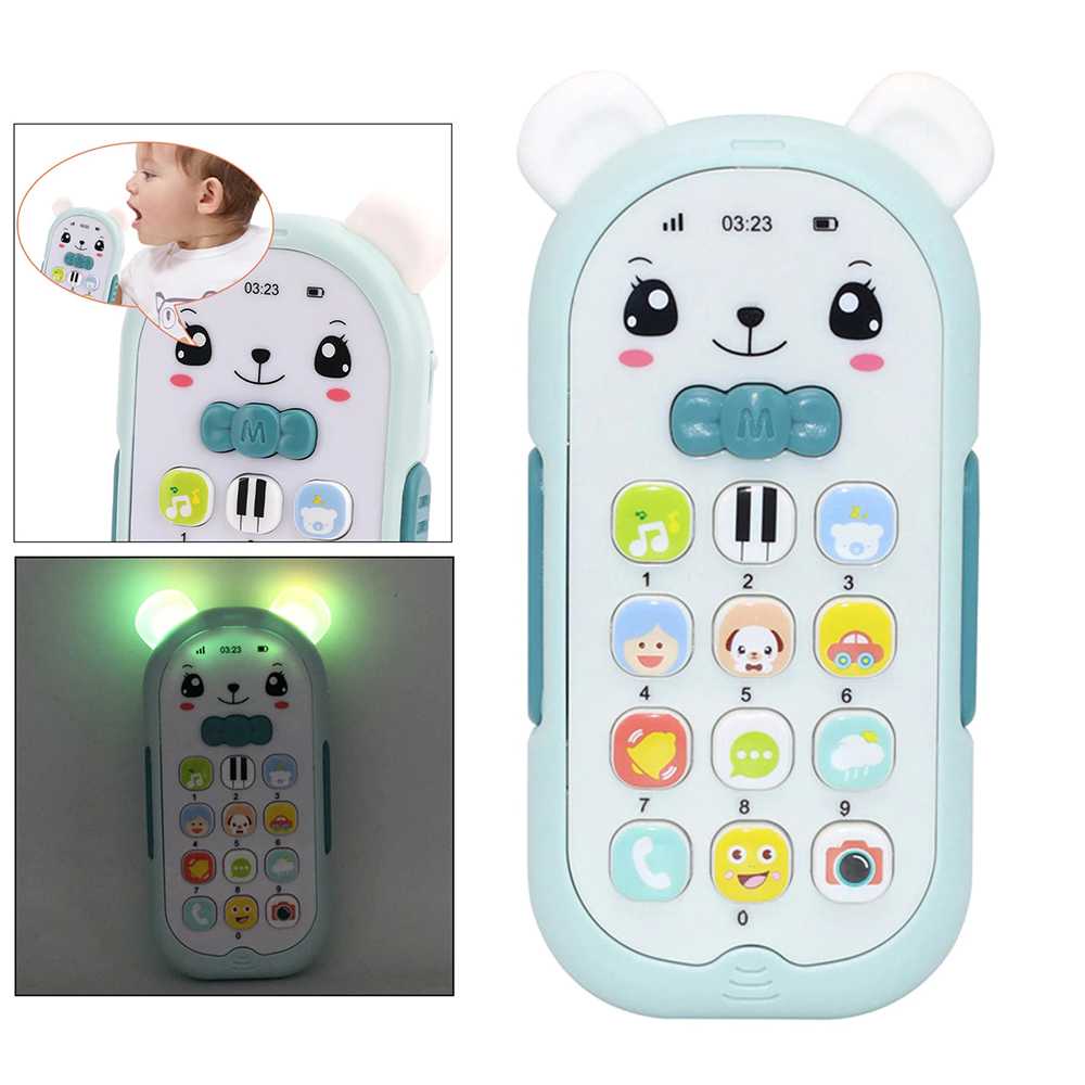 BO ER LE Mainan Anak Phone Music Sound Children Toy - 3043 ( Mughnii )