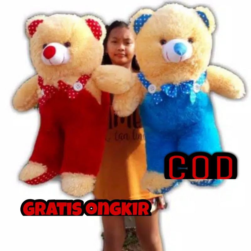 Boneka Teddy bear jojon XL / Boneka teddy bear jojon custom nama dan foto / grosir boneka cikampek