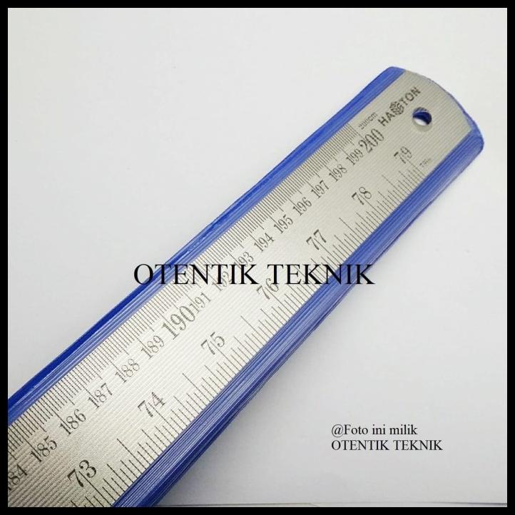 

Vanila | Penggaris Besi 200 Cm - 2000 Mm - 2 Meter - Steel Ruler 80 Inch