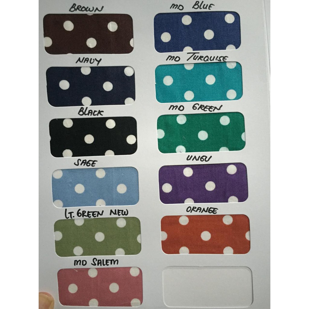 KAIN KATUN JEPANG by TOKAI SENKO - POLKADOT BESAR B