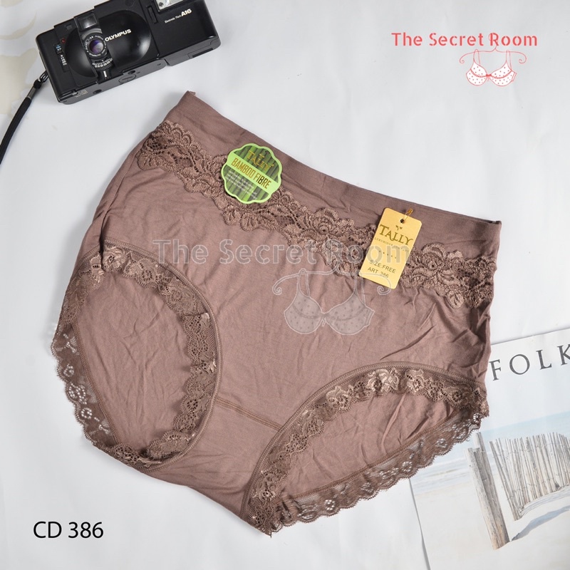 TALLY CD CELANA DALAM RENDA 386 I FIT XXL | FREE SIZE | KATUN BAMBOO | HIGHWAIST