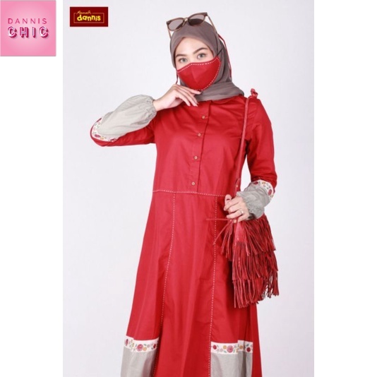 Abaya Gamis A210406 by Rumah Dannis Size XS - XXL