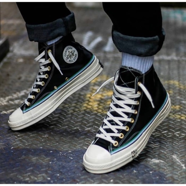 CONVERSE NBA CHUCK 70S HI BREAKING DOWN BARRIERS CAPITOLS BLACK ORIGINAL