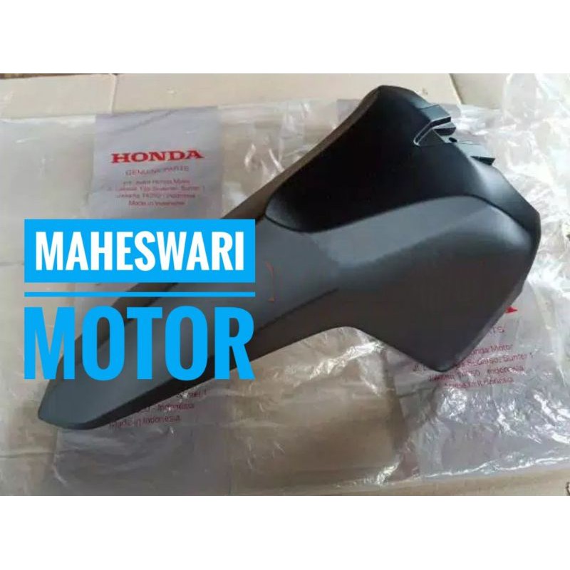 Spakbor slebor fender depan supra x 125 fi hitam dop black matte.