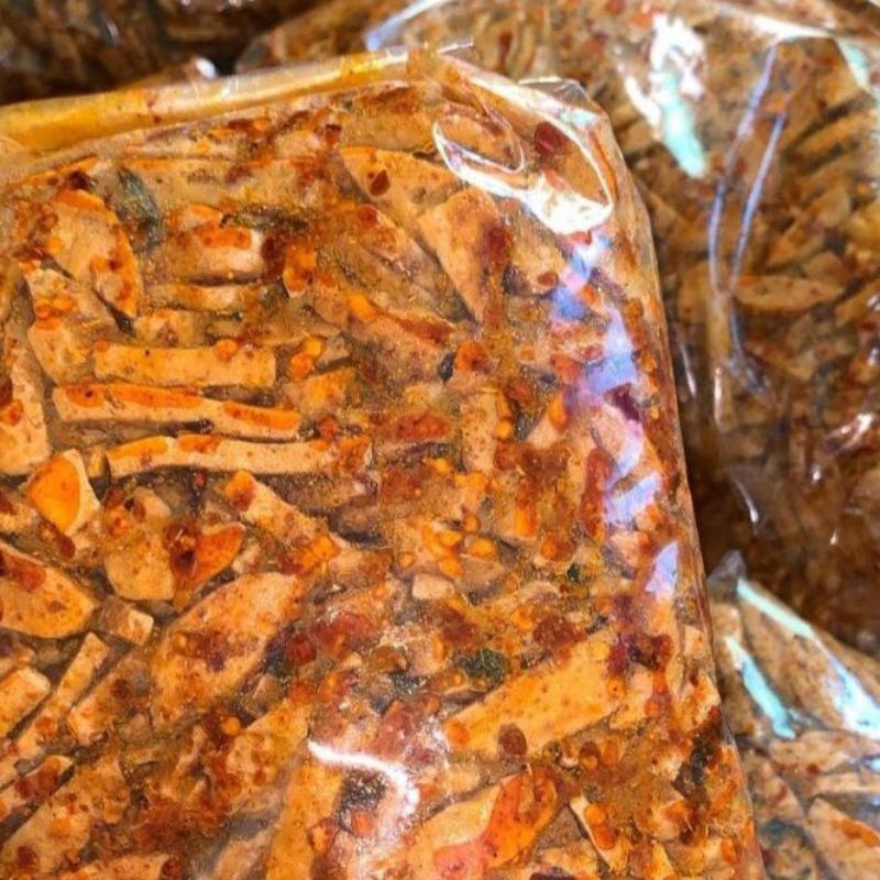 

Basreng pedas 500GRAM daun jeruk viral pedas | bakso goreng pedas
