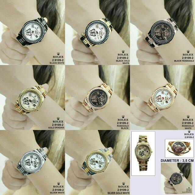 JAM ROLEX 9109-2 BRANDED BATAM IMPORT