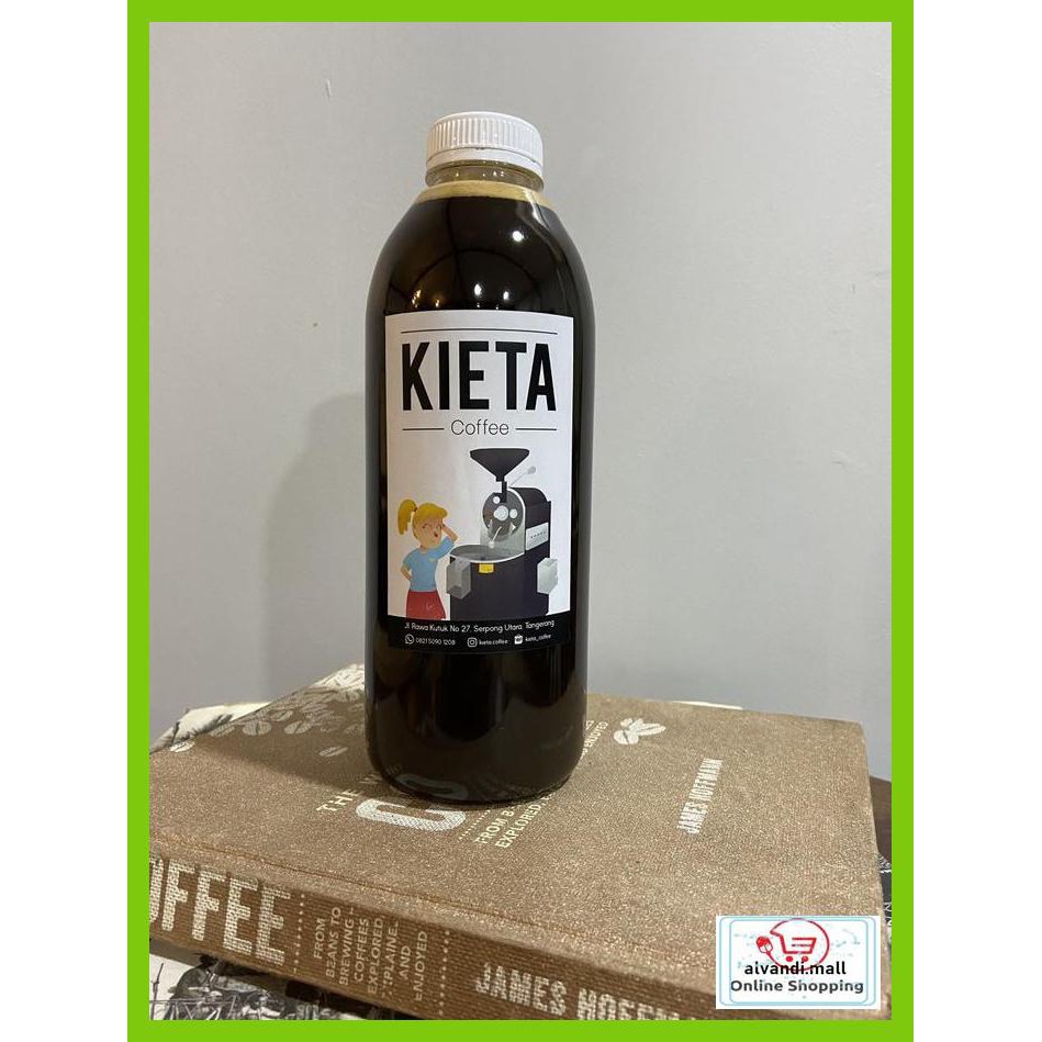 

57Ryr66- Espresso Cair 1 Liter Kieta Coffee / Konsentrat Kopi Tinggal Tuang - Rakjat Blend T7Tfhty-