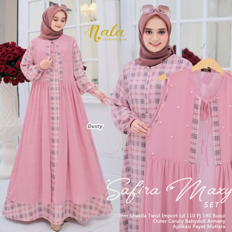 Safira Maxy Set By ORI Nala fashion hijab