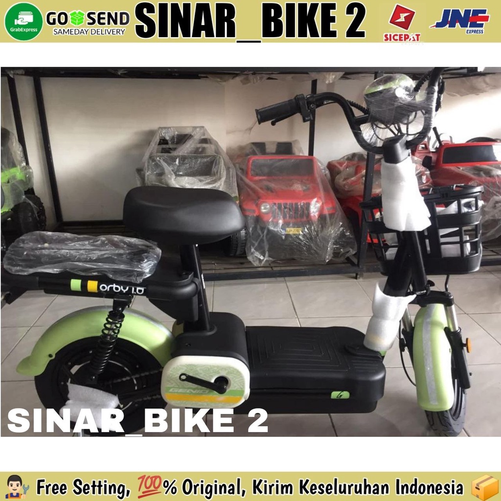 Sepeda Listrik GENIO ORBY 1.0 Electric E Bike 650 Watt