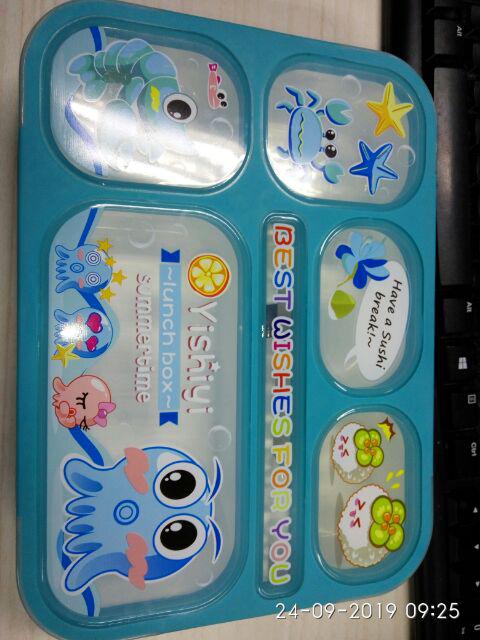 Lunch Box Yooyee 6 Sekat Leak Proof