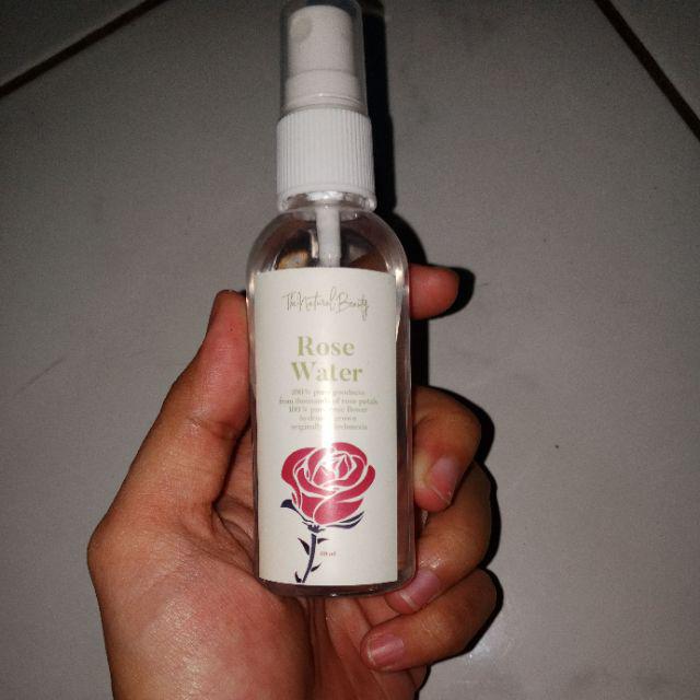 Distdepok Bpom Ready Stock 100% Pure Rose Water By Thenaturalbeauty  Air Mawar 100% Hydrosol